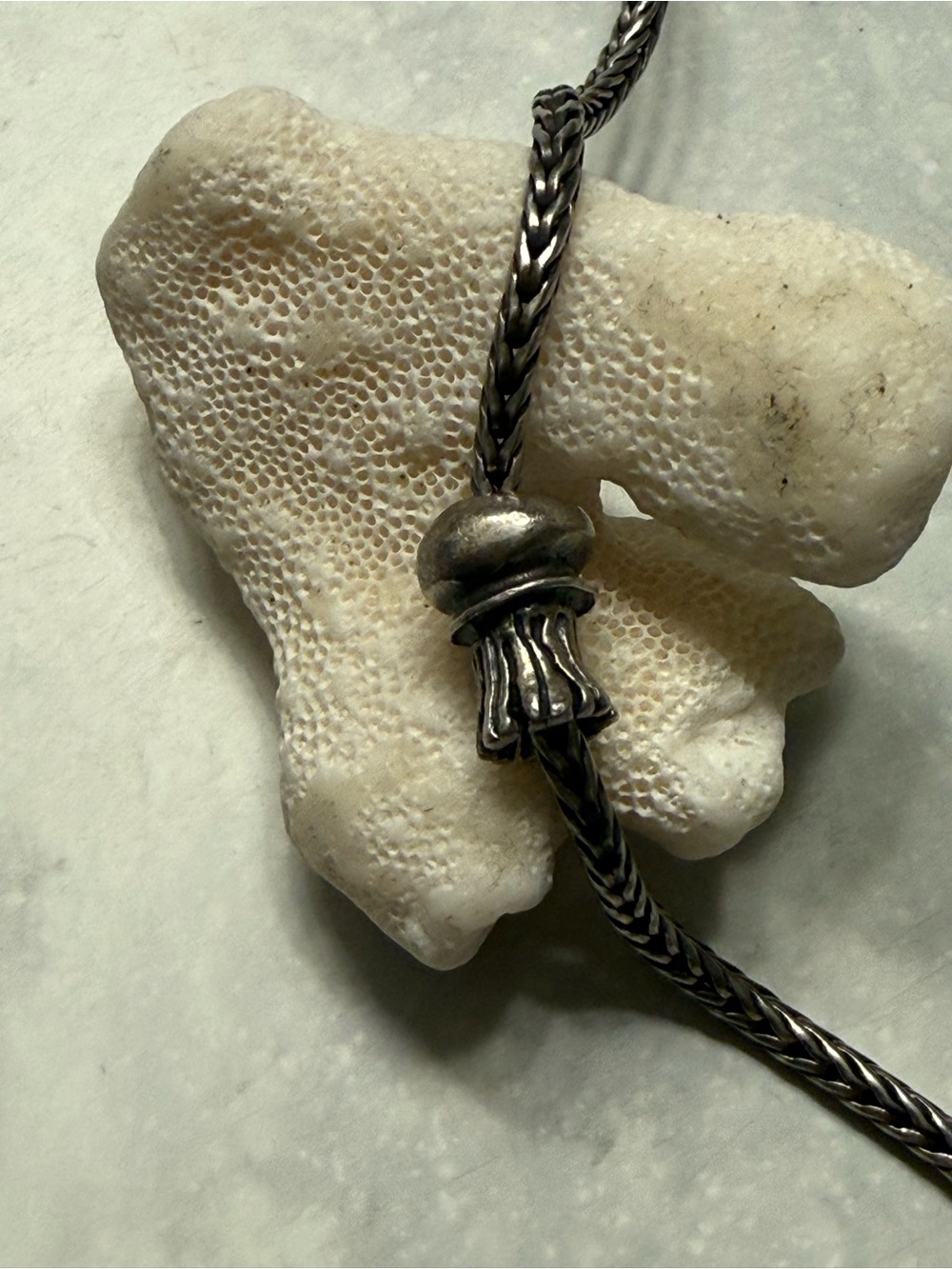 Trollbeads Jellyfish Sterling Silver Retired 2012